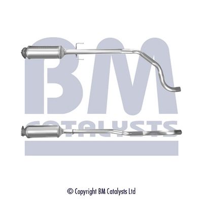 BM CATALYSTS Сажевый / частичный фильтр, система выхлопа ОГ BM11169P